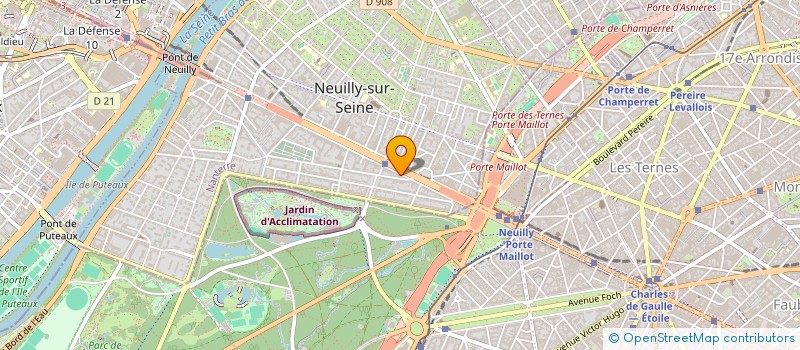 localisation de l'entreprise KORAY-GROUP à NEUILLY SUR SEINE