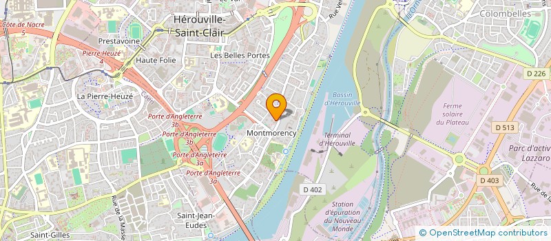 localisation de l'entreprise KORBANI & CO à HEROUVILLE-SAINT-CLAIR