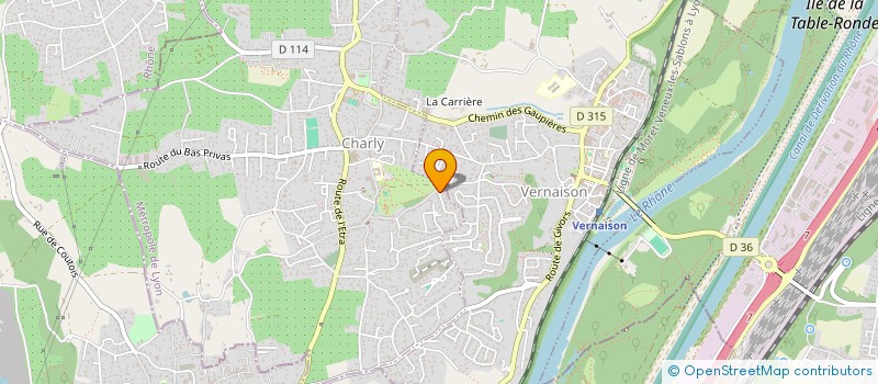 localisation de l'entreprise KORBEN-LIVE PRODUCTION  CHARLY