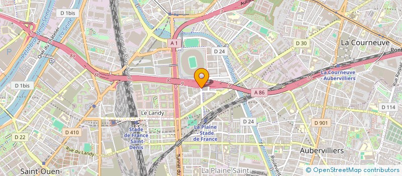 localisation de l'entreprise KORBER SUPPLY CHAIN FR à SAINT DENIS