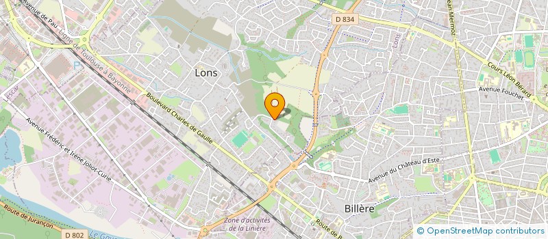 localisation de l'entreprise KORBOO à LONS