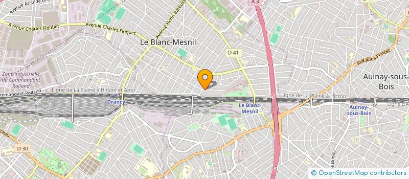 localisation de l'entreprise KORCHI N ET BOUGHAZI A à LE BLANC-MESNIL