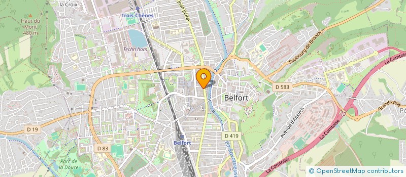 localisation de l'entreprise KORDH CONSULTING à BELFORT
