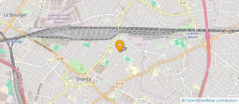 localisation de l'entreprise KORDIC LJUBO DIMITRIJEVIC VERA à DRANCY