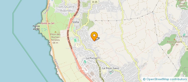 localisation de l'entreprise KORE GRAFIK à SAINT-LEU