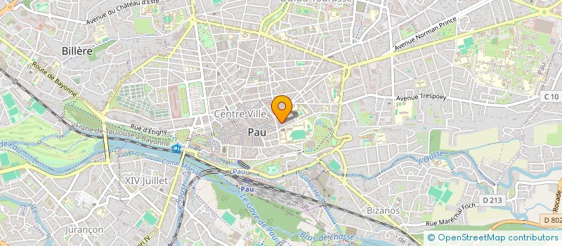 localisation de l'entreprise KOREA à PAU