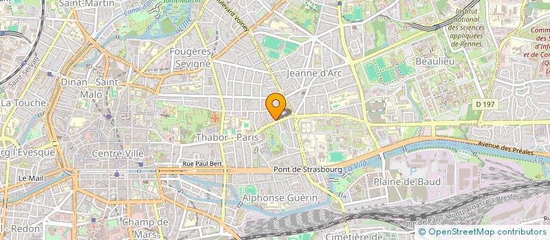 localisation de l'entreprise KOREA BREIZH à RENNES
