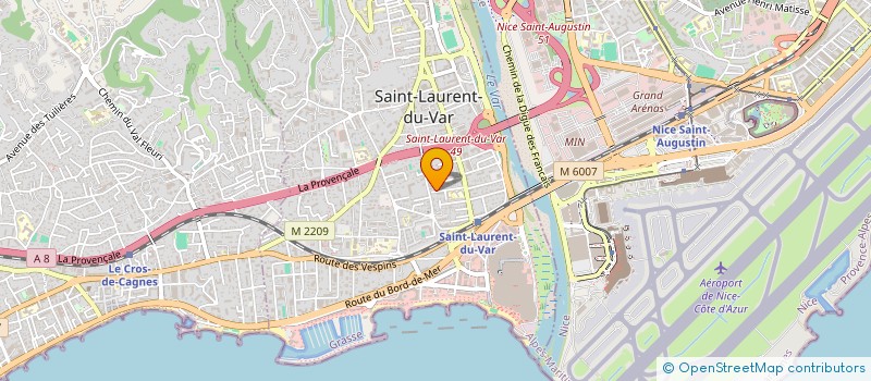 localisation de l'entreprise KORECTION à SAINT-LAURENT-DU-VAR