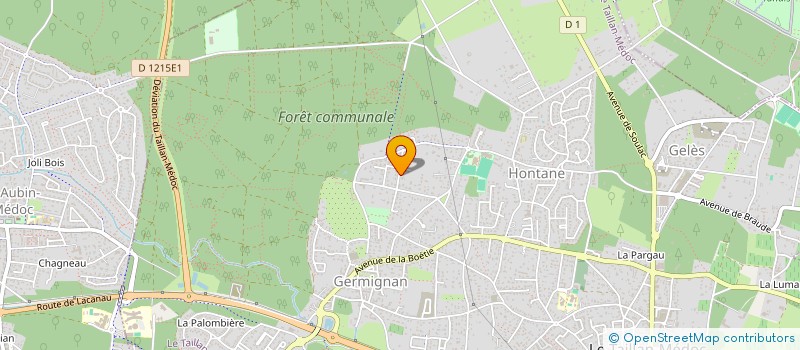 localisation de l'entreprise KOREJOU  LE TAILLAN-MEDOC