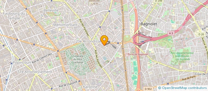 localisation de l'entreprise KORENY  PARIS