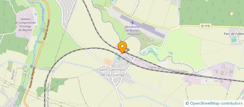 localisation de l'entreprise KORERA & CO  MONTIGNY-LE-BRETONNEUX