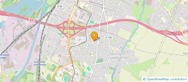 localisation de l'entreprise KORESTEP  AULNOY-LEZ-VALENCIENNES