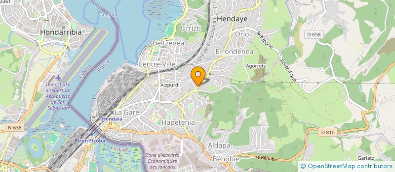 localisation de l'entreprise KORHOGO  HENDAYE