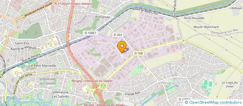 localisation de l'entreprise KORIC à PERIGNY