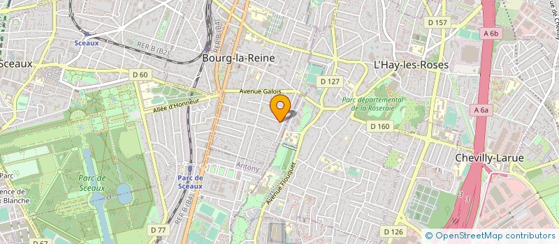 localisation de l'entreprise KORIM à BOURG-LA-REINE