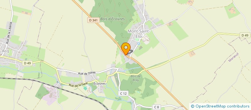 localisation de l'entreprise KORIMMO  MONT-SAINT-ELOI