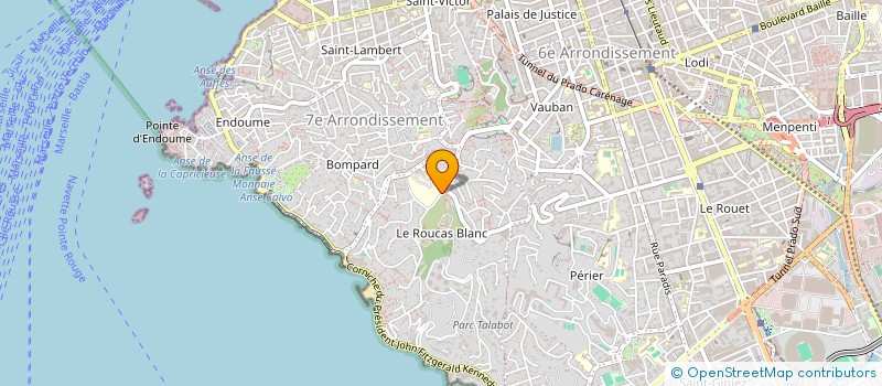 localisation de l'entreprise KORIMO à MARSEILLE