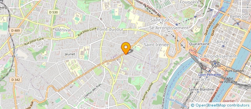 localisation de l'entreprise KORIOLAN  SAINTE-FOY-LES-LYON