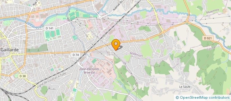 localisation de l'entreprise KORIOLAN  MALEMORT