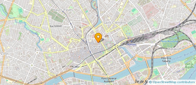 localisation de l'entreprise KORITSIA à NANTES