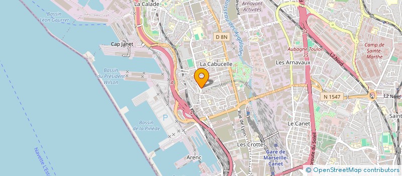 localisation de l'entreprise KORKMAZ à MARSEILLE