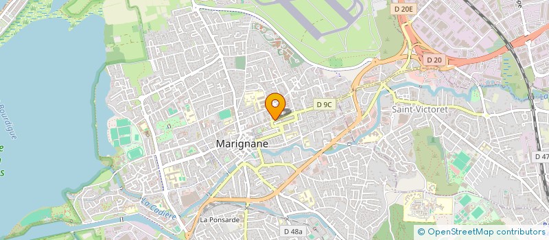 localisation de l'entreprise KORKMAZ à MARIGNANE