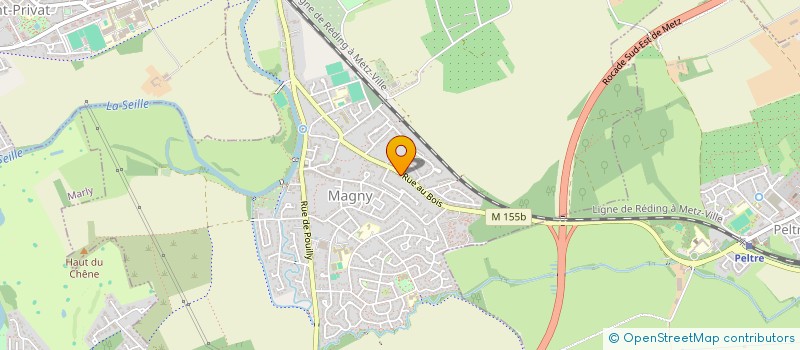 localisation de l'entreprise KORNE D'OR  METZ