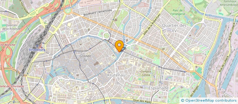 localisation de l'entreprise KORNICKI INDIVISION à STRASBOURG
