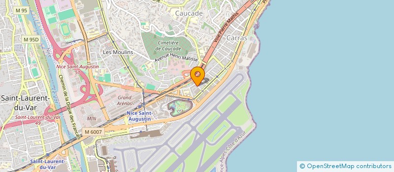 localisation de l'entreprise KORNIITCHOUK à NICE