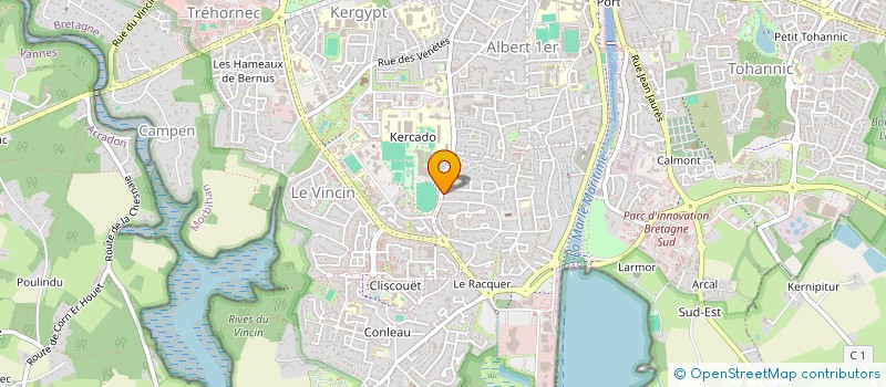 localisation de l'entreprise KORNOG SELF-DEFENSE  VANNES