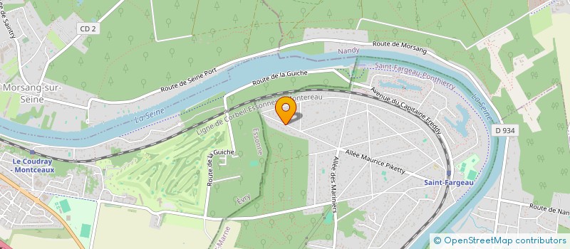 localisation de l'entreprise KORO DE LA VERNATELLE  SAINT-FARGEAU-PONTHIERRY