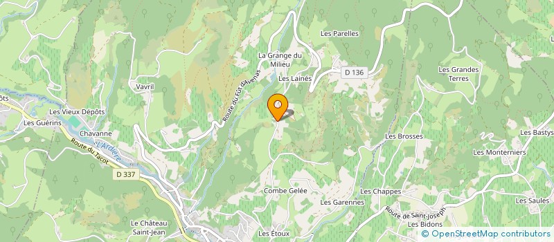 localisation de l'entreprise KORO SAS  BEAUJEU