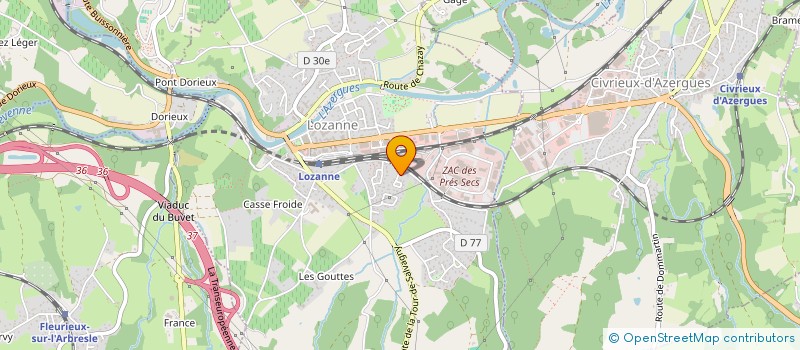 localisation de l'entreprise KOROBATE  LOZANNE