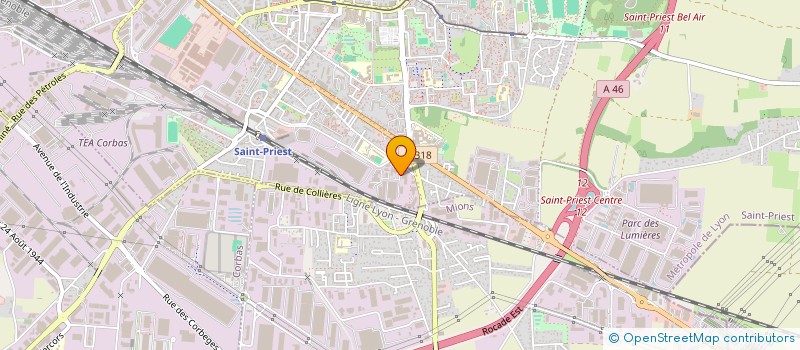 localisation de l'entreprise KOROGHLI GROUP  SAINT-PRIEST