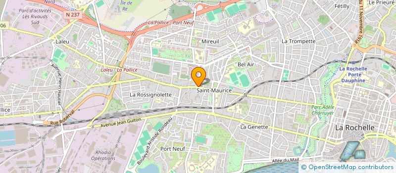 localisation de l'entreprise KOROL DIFFUSION  LA ROCHELLE