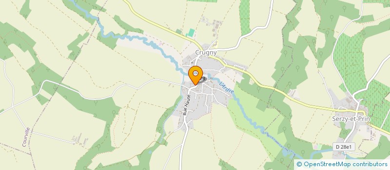 localisation de l'entreprise KOROVINE ET ASSOCIES  CRUGNY