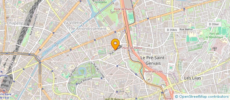 localisation de l'entreprise KORPE  PARIS