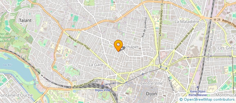 localisation de l'entreprise KORPO CONSEILS  DIJON