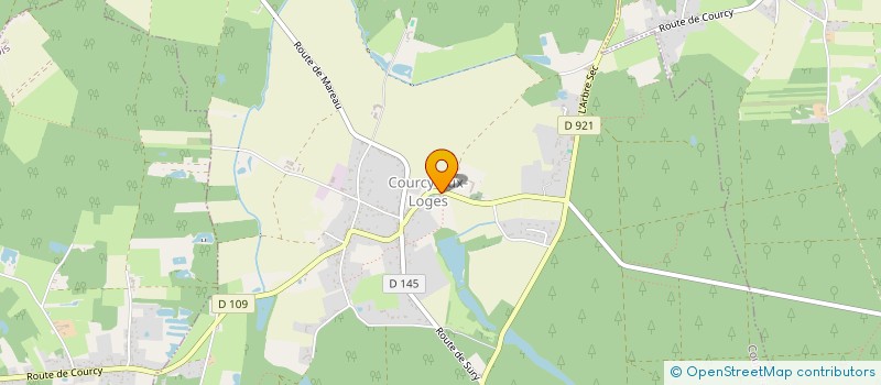 localisation de l'entreprise KORPOLISS à COURCY-AUX-LOGES