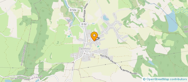 localisation de l'entreprise KORPSYSTEM  OPTEVOZ