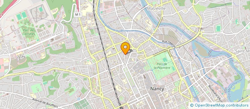 localisation de l'entreprise KORRIBAN  NANCY