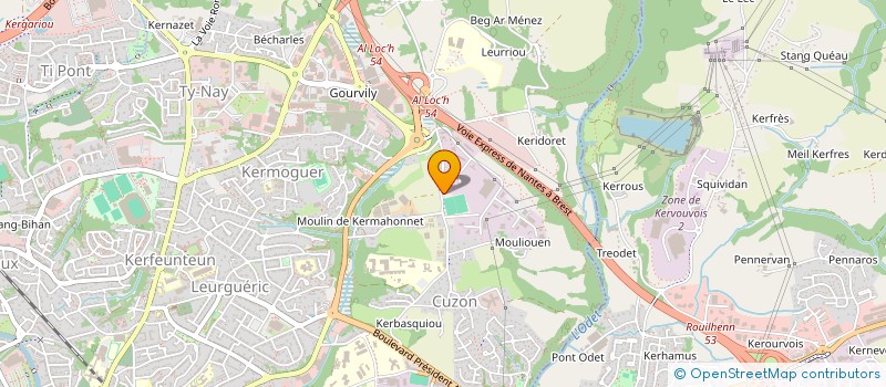 localisation de l'entreprise KORRIG  ERGUE-GABERIC