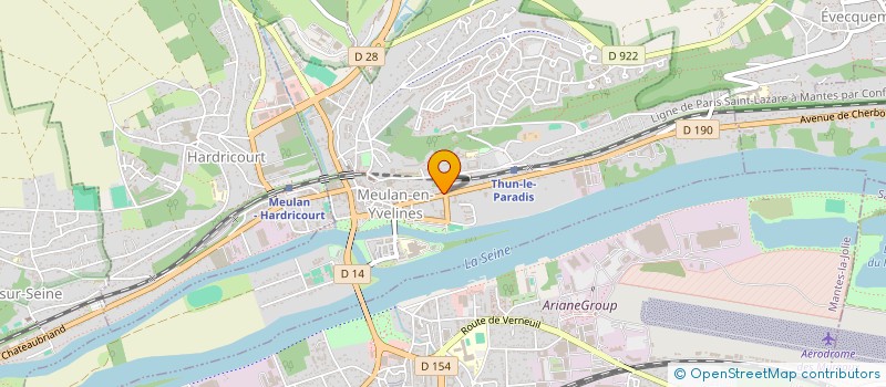 localisation de l'entreprise KORRIGAN  MEULAN-EN-YVELINES