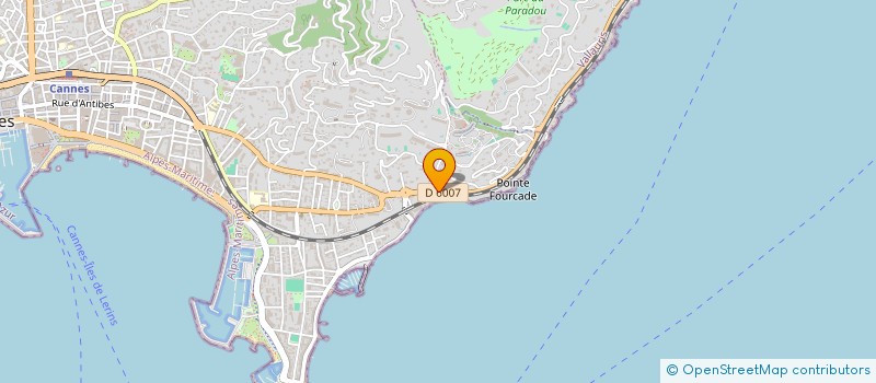 localisation de l'entreprise KORRIGANE  CANNES