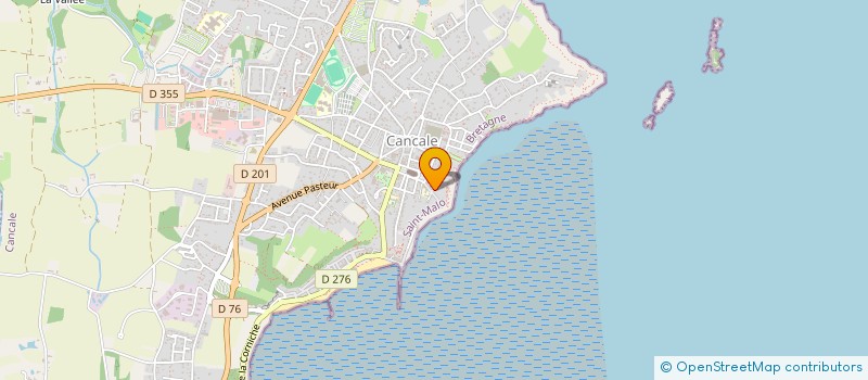 localisation de l'entreprise KORRIGANE  CANCALE