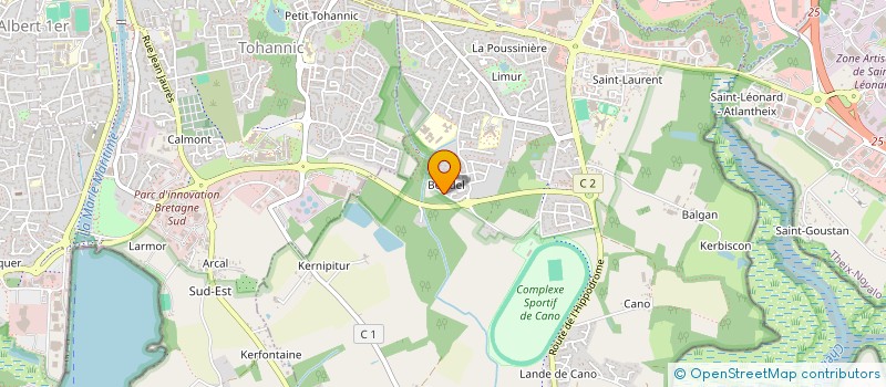 localisation de l'entreprise KORRIGANED ER LANN à SENE