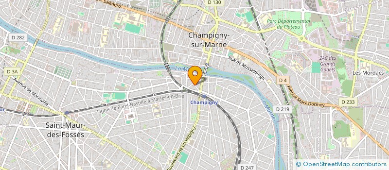 localisation de l'entreprise KORRIGANS à SAINT-MAUR-DES-FOSSES