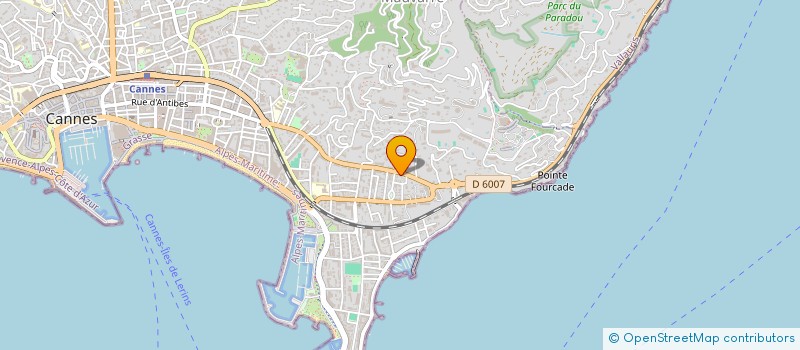 localisation de l'entreprise KORSEN à CANNES