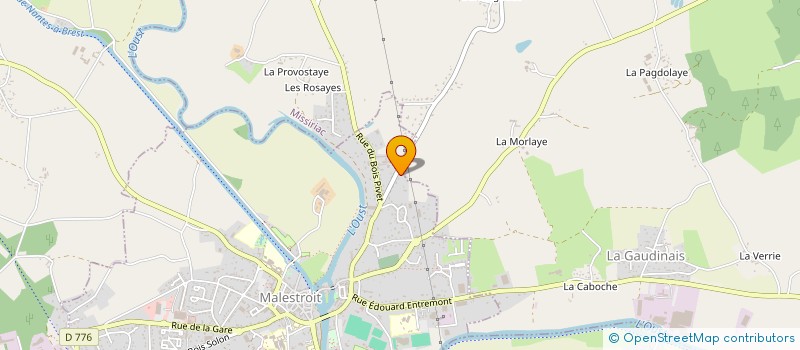 localisation de l'entreprise KORSER à MALESTROIT