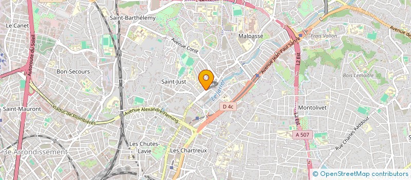 localisation de l'entreprise KORTEN à BOIS-COLOMBES